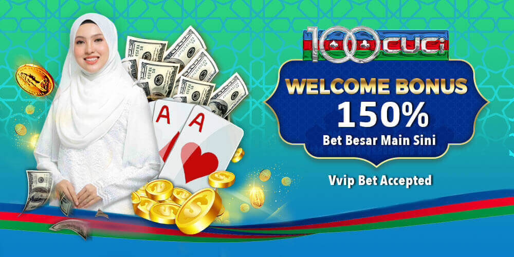 150% Welcome Bonus 100Cuci Casino