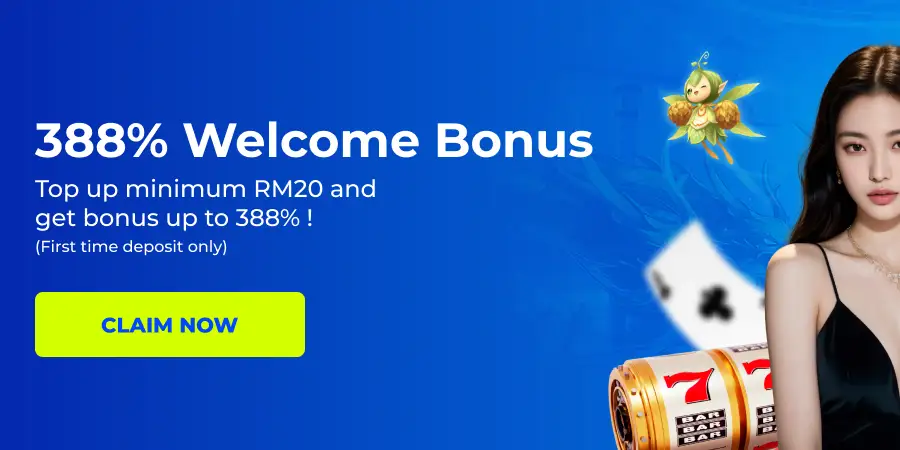 388% Welcome Bonus